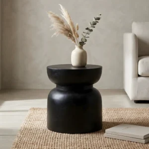 Bijzettafel Bloemendaal zwart