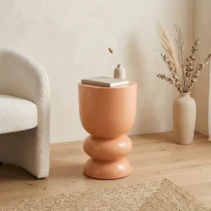 Bijzettafel Jasmijn perzik