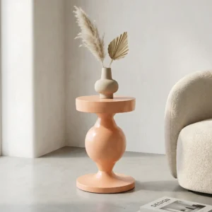 Bijzettafel Liset perzik