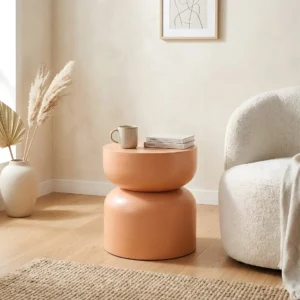 Bijzettafel Lotte perzik