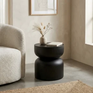 Bijzettafel Lotte zwart