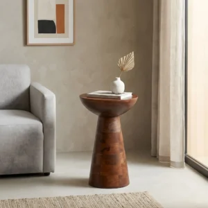 Bijzettafel Noordwijk bruin