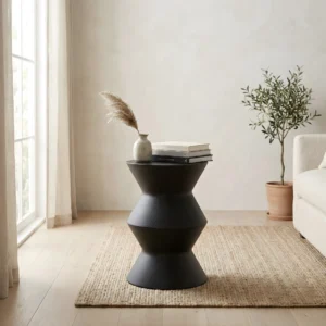 Bijzettafel Sarah zwart