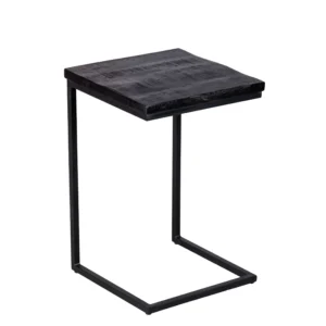 Bijzettafel Roskug zwart