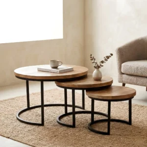 Salontafel Boksel set 3