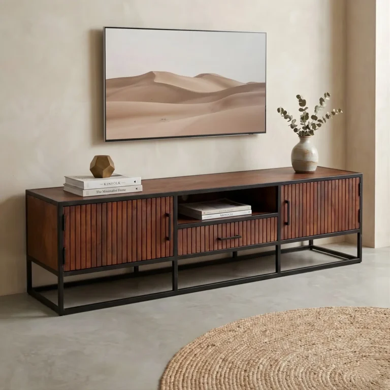 TV Meubel Long Beach 180cm Bruin