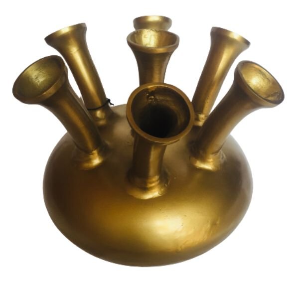Horn Vase San Diego Gold