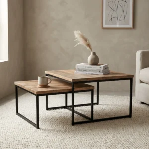 Salontafel Bram set naturel