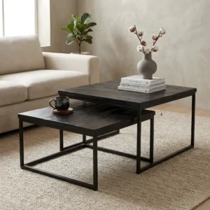 Salontafel Bram set zwart