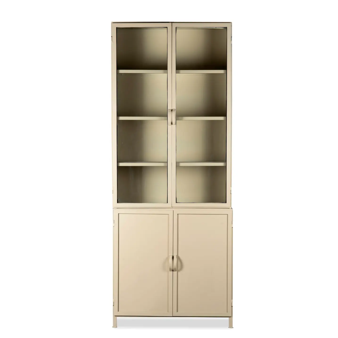 Vitrinekast Nevada zand creme