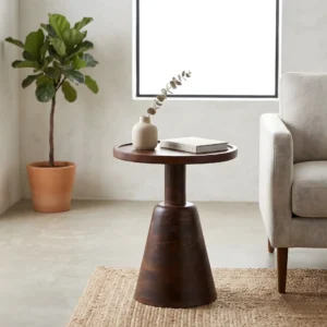 Bijzettafel Scheveningen bruin