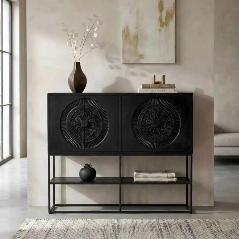 Dressoir Morada zwart