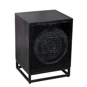 Nachtkastje Morada zwart