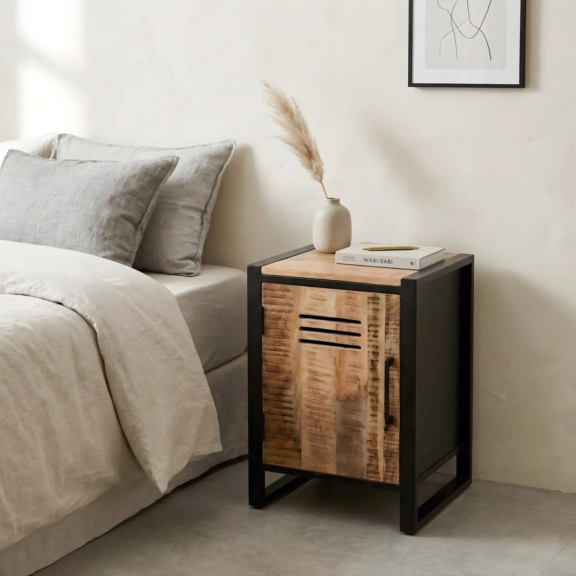 Nachtkastje Utah deur