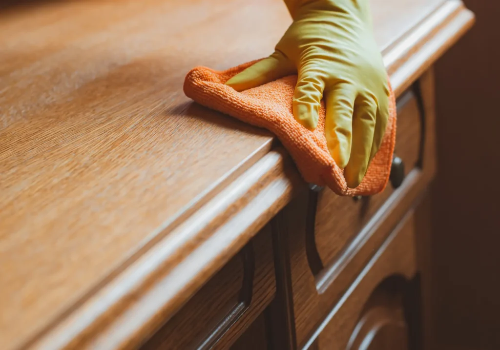 houten meubels onderhouden
