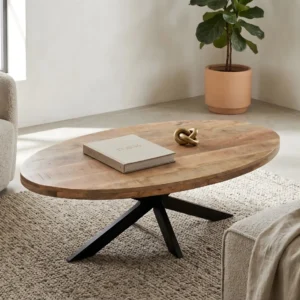 Salontafel Sam ovaal naturel