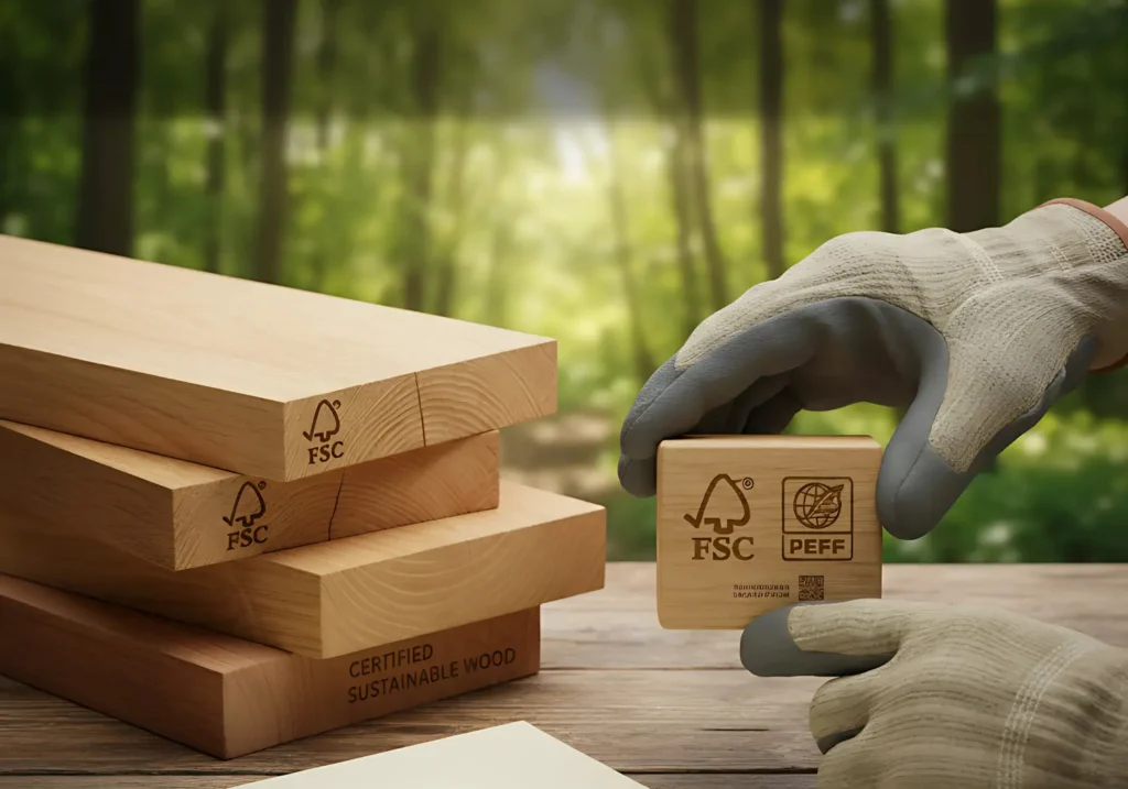 duurzaam hout FSC PEFC