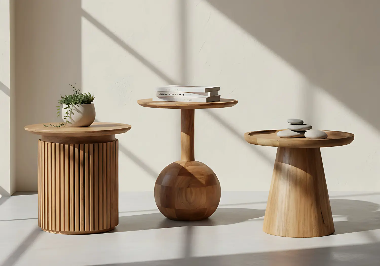 organische vormen in meubels