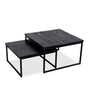 Salontafel Bram set zwart