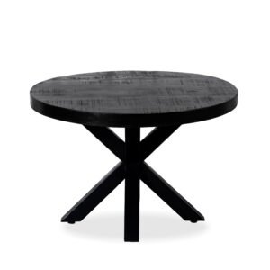 Salontafel Daan Ø70cm rond zwart