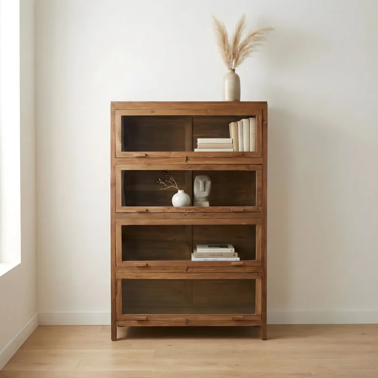 Vitrinekast George 4-delen Brin