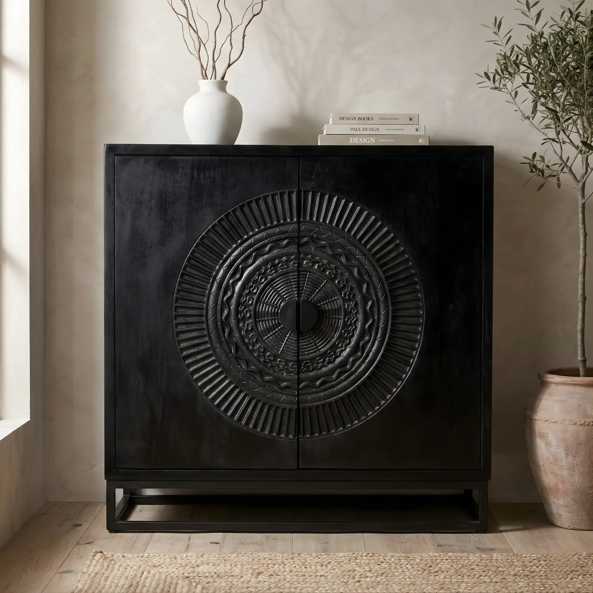 Dressoir Morada 90cm zwart