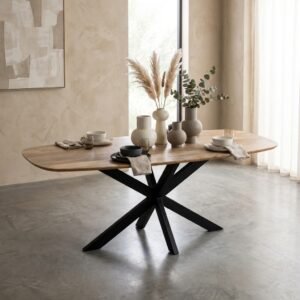 Eetkamertafel Vicenzo deens ovaal 200cm