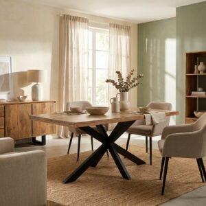 Eetkamertafel Vicenzo rechthoek 200cm