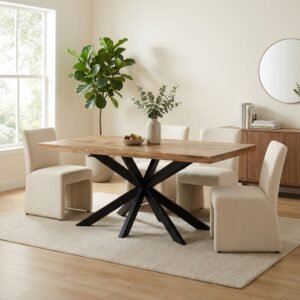 Eetkamertafel Vicenzo rechthoek 220cm