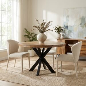 Eetkamertafel Vicenzo rond 120cm