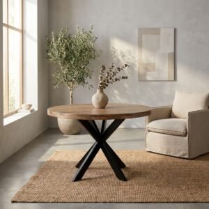 Eetkamertafel Vicenzo rond 130cm