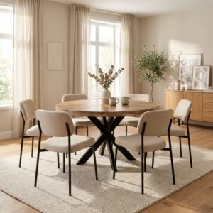Eetkamertafel Vicenzo rond 140cm